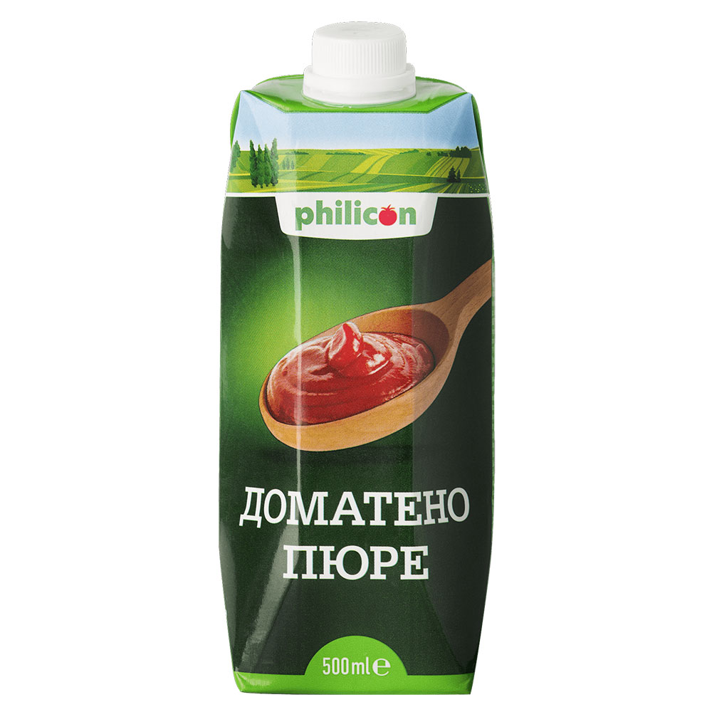 ДОМАТЕНО ПЮРЕ ТЕТРА ПАК-11% ФИЛИКОН 520Г