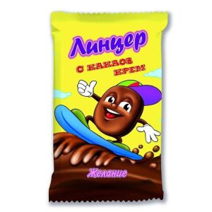 ЛИНЦЕР С ТЕЧЕН ШОКОЛАД ДИАМАНТ 60ГР