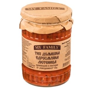 ДОМАШНА ЕДРОСМЛЯНА ЛЮТЕНИЦА 560ГР MY FAMILY