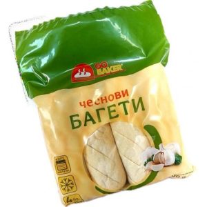 ЧЕСНОВА БАГЕТА 4*125ГР БЕЙКЪР