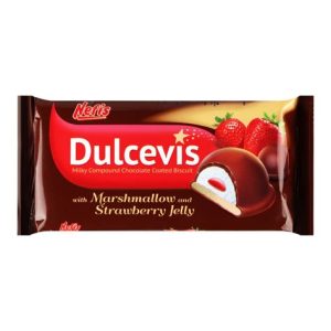БИБИСКВИТКИ С МАРШМЕЛОУ ЯГОДА 70ГР NEFIS