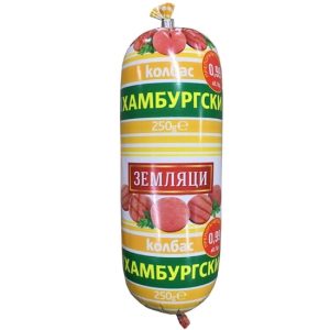 ХАМБУРГСКИ КОЛБАС 250ГР ЗЕМЛЯЦИ