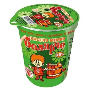 КИСЕЛО МЛЯКО 3.6% БОЛЯРЧЕ 400ГР ЧЕХ