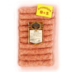 КЕБАПЧЕТА 10*80ГР ЕКСТРА МЕС