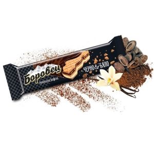 ВАФЛА БОРОВЕЦ ЧЕРНО И БЯЛО 30ГР*36