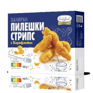 ПИЛЕШКИ СТРИПС С КОРНФЛЕЙКС КУТИЯ 460ГР САМИ М