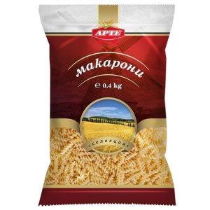 МАКАРОНИ СПИРАЛИ 400ГР АРТЕ