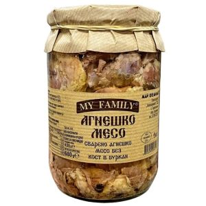 ВАРЕНО АГНЕШКО МЕСО 680ГР MY FAMILY