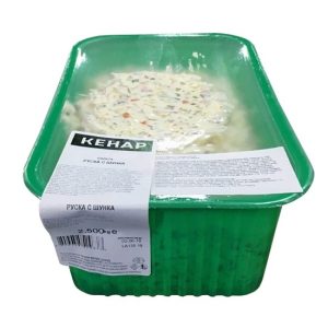 РУСКА САЛАТА С ШУНКА 2.5КГ ТРАДИЦИЯ