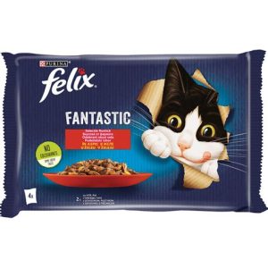FELIX FANTASTIC ЗА КОТКА ТЕЛЕШКО ПИЛЕ 4*85ГР