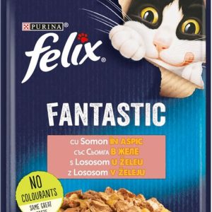 FELIX FANTASTIC ЗА КОТКА СЬОМГА ПИСИЯ 4*85ГР