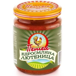 ЛЮТЕНИЦА ЕДРОСМЛЯНА ДОМАШНА 270ГР ПЕТЕЛ