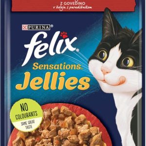 FELIX SENSATIONS ЗА КОТКА ТЕЛЕШКО ДОМАТИ 85ГР