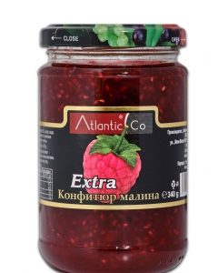 КОНФИТЮР МАЛИНА ЕКСТРА 340ГР АТЛАНТИК-КО