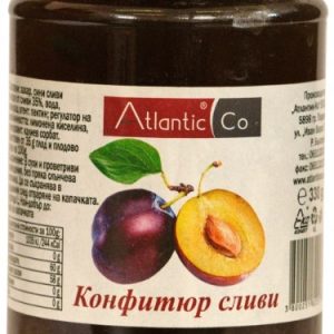 КОНФИТЮР СЛИВИ 330ГР АТЛАНТИК-КО