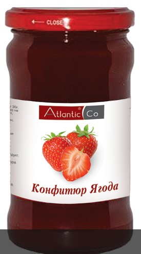 КОНФИТЮР ЯГОДА 330ГР АТЛАНТИК-КО