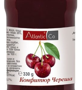КОНФИТЮР ЧЕРЕША 330ГР АТЛАНТИК-КО