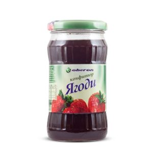 КОНФИТЮР ОТ ЯГОДИ 350ГР ОБЕРОН