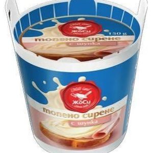 ТОПЕНО СИРЕНЕ ЖОСИ С ШУНКА 150ГР