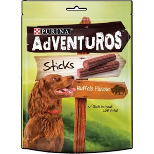 ADVENTUROS ЛАКОМСТВО ЛЕНТИ ЗА КУЧЕ БИВОЛСКО 120ГР